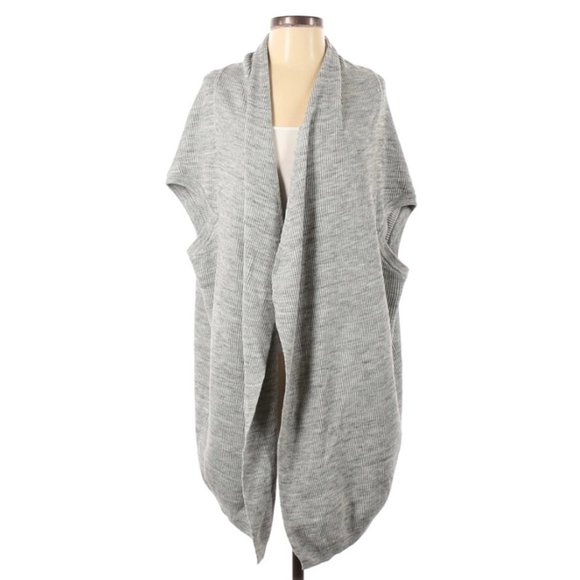 ATHLETA Grey Open Cardigan - Picture 1 of 6